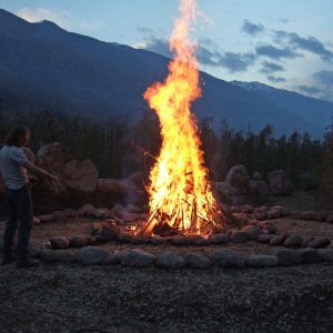 Heiliges Feuer aus unser Hopi-Medizinrad